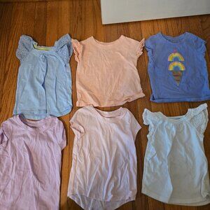 Bundle of Cat & Jack girls tshirts size 2T